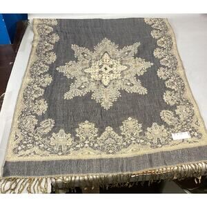 Pashmina Reversible Scarf, Wrap Or Shawl - 72x28”